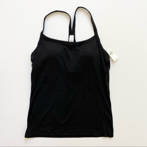 aerie Tops - Offline by Aerie Black Tank with built in bra sz M
